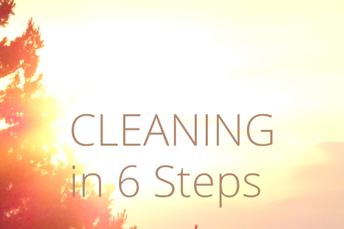 Cleaning in 6 Steps